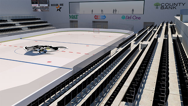 Rink area